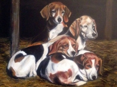 MOC Beagles by Debbie Cadenas